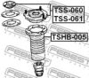 TOYOT 4868022060 Mounting, shock absorbers